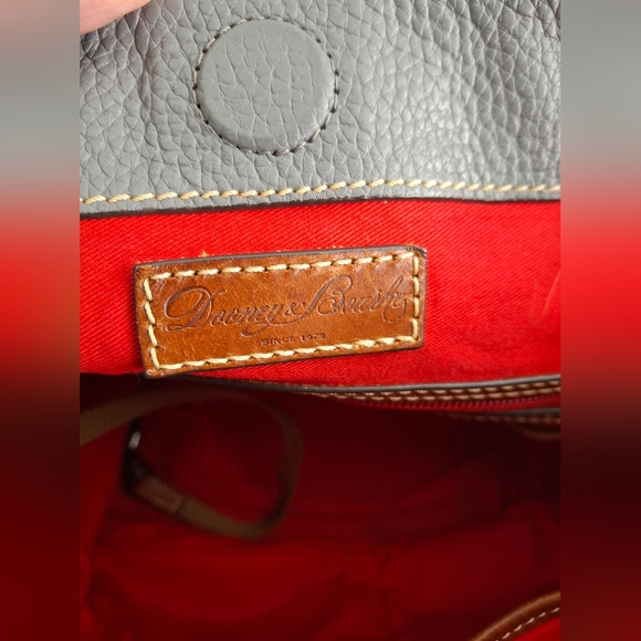 Dooney & Bourke Pebble Grain Leather Thea Hobo Bag Great Condition - Picture 7 of 8